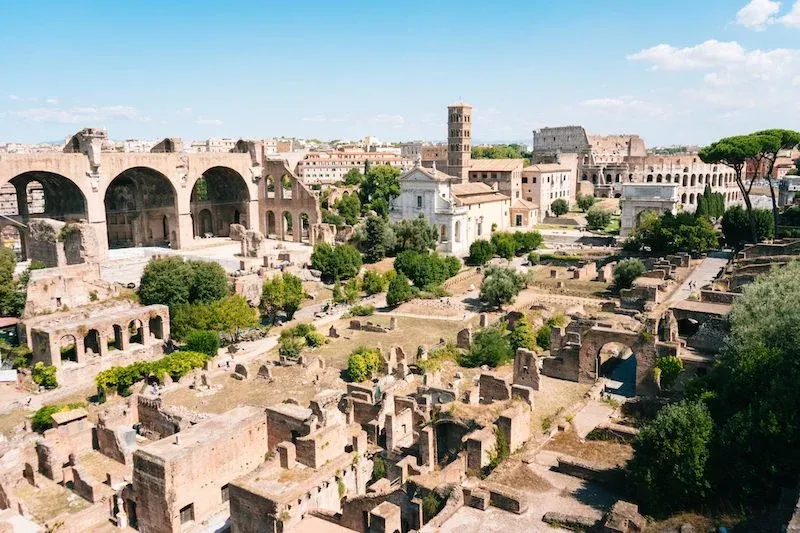 The Roman Forum was full of law courts (basilicas) where these legal Latin terms were first spoken