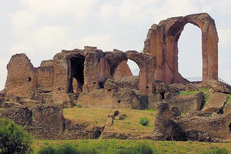 Ruins of the Villa of the Quintilii on the Appian Way, Rome