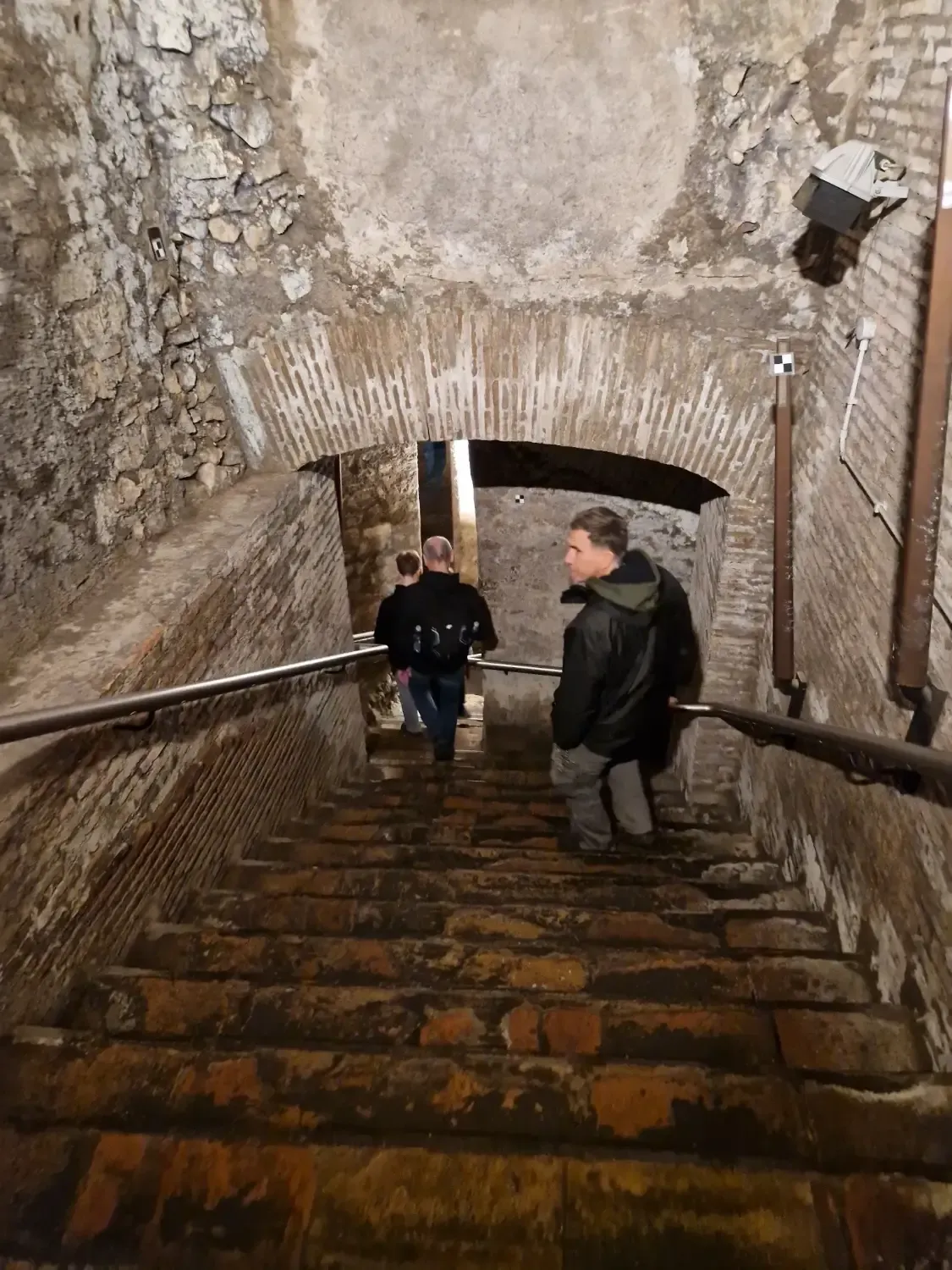 Medieval basilica architecture and religious relics at San Clemente on Hidden Rome tour